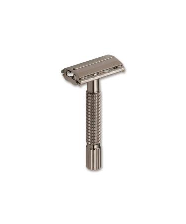 B ker Plus Manufaktur Solingen Safety Razor Butterfly Gunmetal Grey Grey 6 g