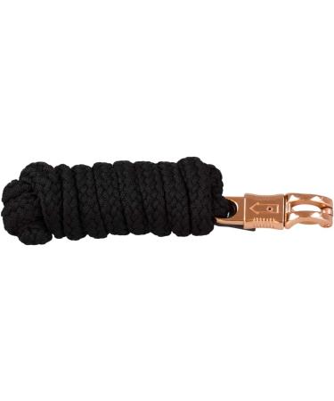 Shop Marengos Halter Set with Lead Rope - Elegant Black/Rose Gold for Warmbloods | International Shipping Available - Buy Online on GoSupps.com