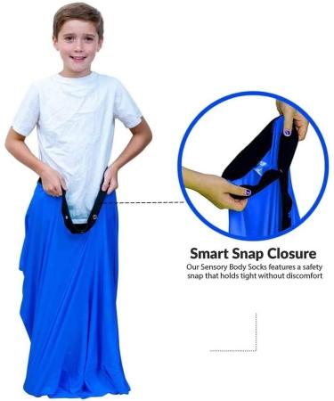 WGUST Dynamic Movement Sensory Body Sock Updated Version for Children and Adults with Sensory Proceessing Disorders Or Autism Suitable Age 3-18 Years Old Adults (Color : Sky Blue Size : XL/X-Large- XL/X-Large-74*165cm Sky Blue - Buy Online on GoSupps.com