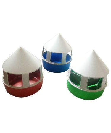 AGROHIT feeding trough drinking bowl poultry grit and lime container pigeon drinker made of PP
