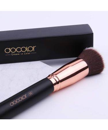 Shop Docolor Kabuki Brush - Flawless Foundation Brush | High-Quality Synthetic Hair for Liquids Creams & Powders - International Shipping Available - Buy Online on GoSupps.com