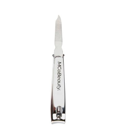 MCoBeauty On-The-Go Stainless Steel Nail Clippers & Nail File | Quick and Effective Nail Care for International Shipping - Buy Online on GoSupps.com