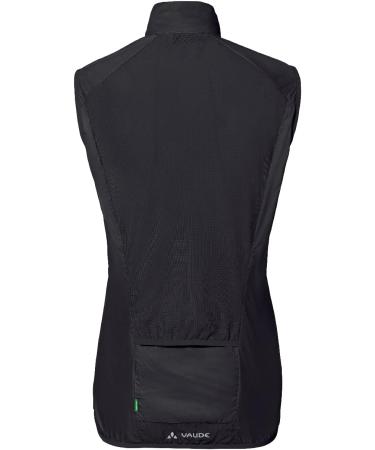 Vaude Matera Air Women's Cycling Vest | Ultra-Light Water-Repellent Windproof | Reflective Racing Bike Apparel - Black - Buy Online on GoSupps.com