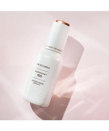 INCELLDERM Radiansome100 Microfluidizer Ampoule Premium Korean K-Beauty Skin Care for Wrinkle Improvement | 30ml / 1.01 fl oz - Buy Online on GoSupps.com