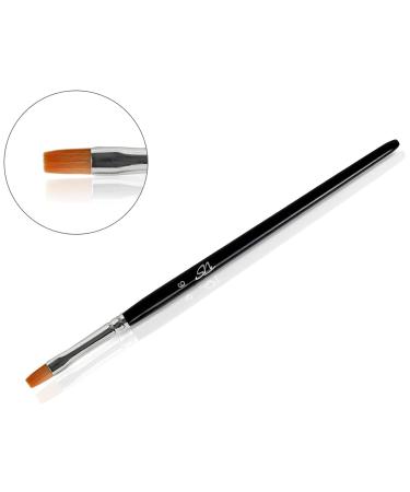 Gel Brush Size 6 for Nail Art | French Gel Color & Full Cover Designs - Buy Online on GoSupps.com