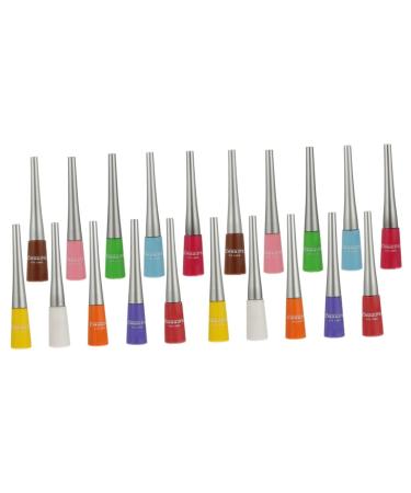 Beavorty 20 pcs Cosmetics Liner Colors Liquid Make Colour Pen Up Shadow Colorful Eye Long-lasting Lasting