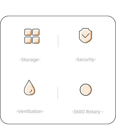 Grooming Accessories Holder - Organiser for Dog Grooming Scissors Stand for Dog Grooming Scissors Holder for Grooming Tools Scissors Organiser Portable Scissor Holder Desk Scissors Holder for F - Buy Online on GoSupps.com