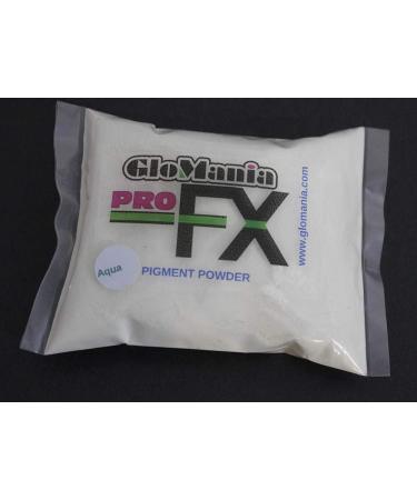 AQUA BLUE/GREEN Glow in the Dark Pigment Powder 10g - Luminous Pigment for Crafts & DIY Projects - Buy Online on GoSupps.com