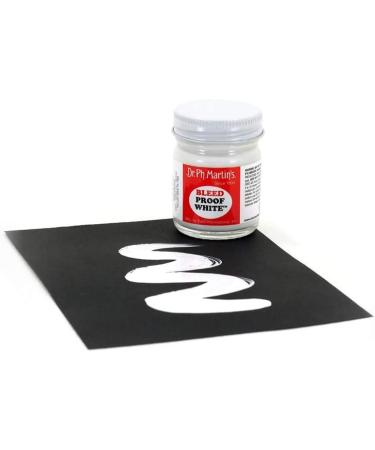 Dr. Ph. Martin's Bleedproof White Fine Art Paint 1oz - Professional Grade White Paint - Buy Online on GoSupps.com