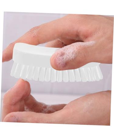 POPETPOP Nail Brush Nail Cleaning Brush Nail Scrubber Sink Scrubber Fingernail Brush Shoes Cleaner Cleaning Scrubber Fingernail Scrub Nail Tool White Manicure Polypropylene 11.5x5cm White - Buy Online on GoSupps.com