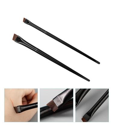 3 Sets of Premium Makeup Brushes - Angled Eyeliner & Ultra Fine Slanted Eyebrow Brushes for Precision Application - International Shipping Available - Buy Online on GoSupps.com