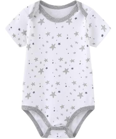 MAMIMAKA Baby Bodysuits & Pants Set - Short Sleeve Onesies for Boys and Girls - Size 9-12 Months - Buy Online on GoSupps.com