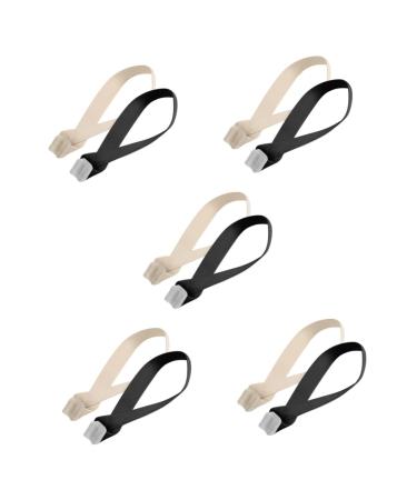 FOMIYES 10 Pcs Toe Separator Nail Tech Must Haves Toe Separators for Women Bunion Orthotics for Plantar Fasciitis Bunion Corrector for Men Toes Valgus Corrector Toe Separator Orthotics Man 25.3x2.3cmx5pcs Assorted Colorx5pcs