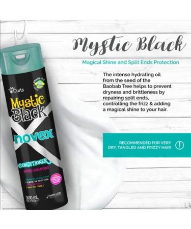 Shop Novex Santo Black Power Conditioner 300ml - Nourishing Hair Care for All Hair Types | International Shipping Available - Buy Online on GoSupps.com