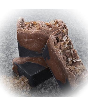 Bamboo Charcoal & Himalayan Pink Salt Soap Bar (4Oz) - Handmade Organic Soap for Oily Skin | Falls River Soap Company - Buy Online on GoSupps.com