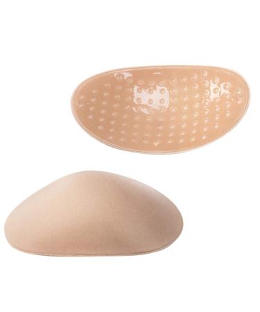 KESYOO 1Pair Shoulder Pad Detachable Shoulder Padding Invisible Anti-Slip Enhancer Shoulder Pad Natural Shoulder Cushion for Women
