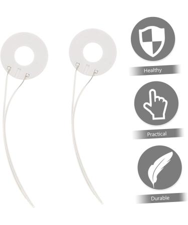 Beavorty 4 Pcs White Plastic Heating Appliance Repair 9.5X2.5CMx2pcs Whitex2pcs - Buy Online on GoSupps.com