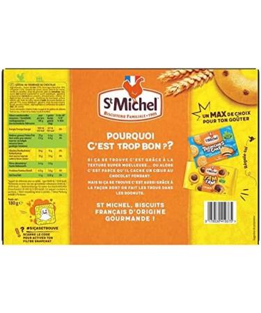  Epicerie sucr e ST MICHEL - Chocolate Filled Donuts 180g - Pack of 3 - Buy Online on GoSupps.com