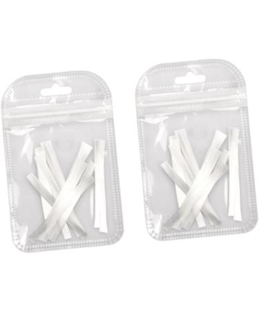 FRCOLOR 2 Manicure Fiber False Nail Fibers Nail Extension Fiber Nail Extensions Kit Fiber Paper for Nails Fiber Acrylic Nails Nail Fiber Paper Nail Art Gel Kit for Nails Extend Glass White 5.7X1CM White - Buy Online on GoSupps.com