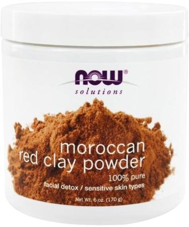 Now Foods Mediterranean Red Clay Powder 170g - Buy Online on GoSupps.com