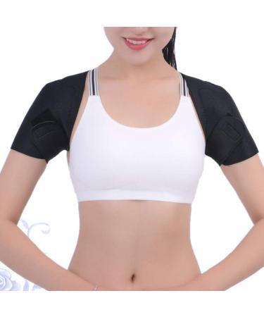 Double Shoulder Brace | Adjustable Support Wrap for Hiking & Sports | Self-Heating Magnetic Shoulder Pad - Buy Online on GoSupps.com