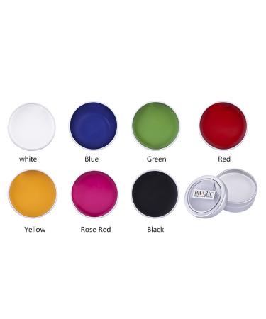 7 Colors Face & Body Paint Oil - Natural Plant Pigment Extracts for Kids | Premium Face Painting Kits (Red) - International Shipping Available - Buy Online on GoSupps.com