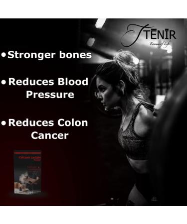 Calcium Lactate Powder | Food Grade, Non-GMO, Vegan | OU Kosher Certified | Molecular Gastronomy Support | 4 Ounce - Buy Online on GoSupps.com