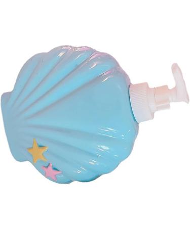 Fabater Bath Dispenser Bottle Body Wash Pump Bottle Food Grade ABS Plastic Refillable for Hotel (Shell Shape One Size) - Buy Online on GoSupps.com