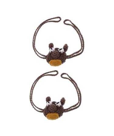 Healeved 2st protection for the nose Small noses dirt dust protection mask nose protection animal bicycle accessories nose warmer nose cover knit warm hold anti-specify nose mask child