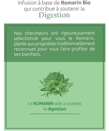 Herbesan Infusion Rosemary Digestion Organic 20 Sachets - Buy Online on GoSupps.com