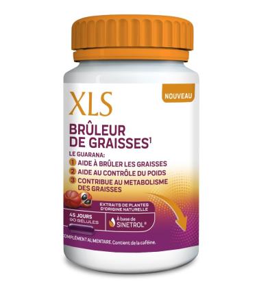XLS MEDICAL XLS Fat Burner (1) - Based on Herbal Extracts of Natural Origin - 90 Capsules for 45 Days