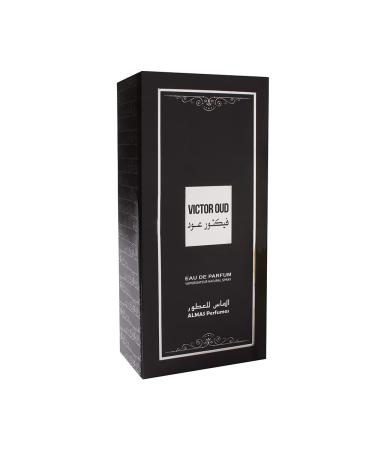 Almas Perfumes Victor Oud Eau De Parfum Spray - Unisex Spray - 3.4 Fl Oz (100 ml) - Long-Lasting Aroma - Luxurious Scent of Arabia for Men Women - Buy Online on GoSupps.com