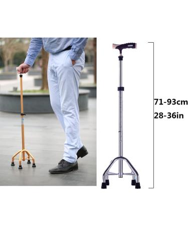 Men Walking Sticks Cane Crutches for Women Shock Absorbing Comfy Grip Aluminum Alloy Adult Forearm Crutches for Height 140-185cm/4.5-6ft Decorate Lucky Star - Buy Online on GoSupps.com