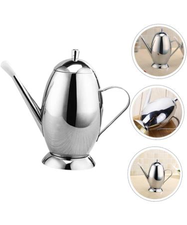 Zerodeko Multi-function Soy Sauce Dispenser Soy Sauce Dispenser 2pcs Household Stainless Steel Soy Sauce Bottle Stainless Steel Oil Dispenser Oil Dispensers 19.5X10CMx2pcs Silverx2pcs - Buy Online on GoSupps.com