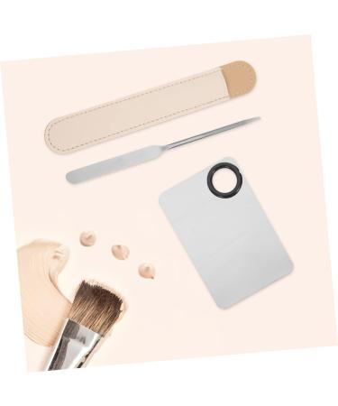 VICASKY 2ensembles Spatule Fond de Teint et Plateau de M lange de Couleurs de Outils pour Palettes de Maquillage et M lange de Cosm tiques Facile Nettoyer Transporter - Buy Online on GoSupps.com
