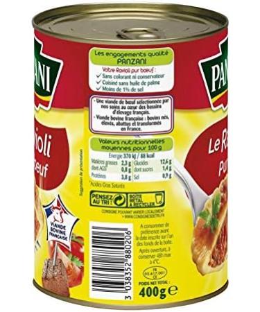 PANZANI - Pure Beef Ravioli 400G - Pack of 4 - Buy Online on GoSupps.com