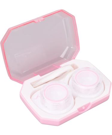 ANGGREK Portable Pink Contact Lens Case Set - Stylish Durable Travel Accessories for Perfect Eye Care - Buy Online on GoSupps.com