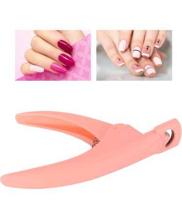 Nail Clippers Safe Stainless Steel Plastic Handle Ergonomic Acrylic Nail Clippers DIY for Nail Artists for Nail Salon (Pink) - Buy Online on GoSupps.com