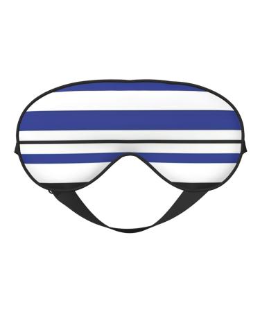 SSIMOO Striped. Sleep Mask-Adjustable Breathable Fashionable Eye Mask for A Comfortable Sleep Experience Black