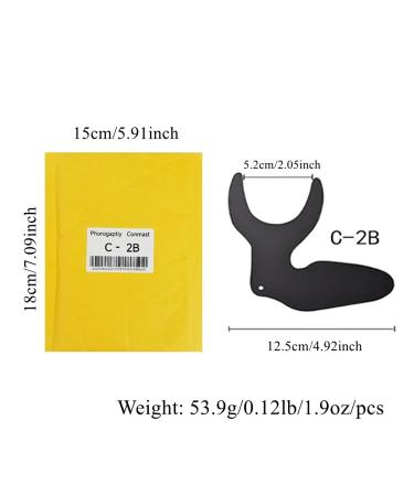 6 Size Dental Contraster Intraoral Photographic Black Background Board Photo Contrast Kit Palatal Photography 1 - Buy Online on GoSupps.com