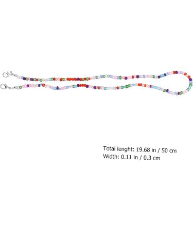 CliSpeed 2 STK Glasses Mask Chain - Face Cover Accessories for Oral Ceilings | European & American Style - Buy Online on GoSupps.com