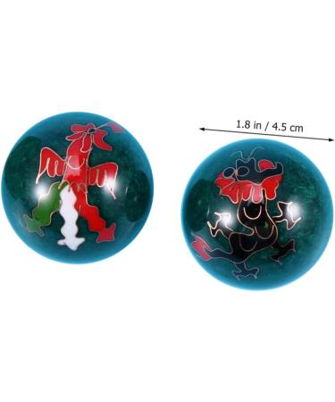 Magiclulu 2nd Handballs - Stress Relief Massage & Feng Shui Magnetic Health Balls for Fitness | Cloisonne Hand Tools - Buy Online on GoSupps.com