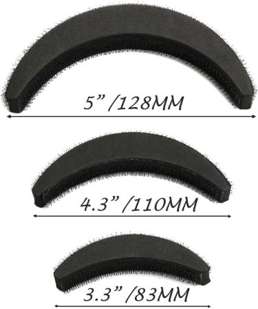 3 Pack Heightening Hair Pad Use Hair Pad Accessories to DIY Base Styling Accessories to Make You Look More Confident - Buy Online on GoSupps.com