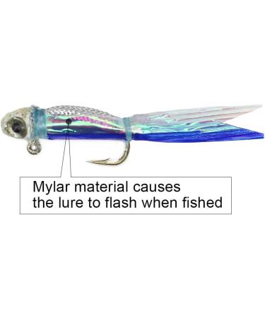 YZD Silverside Minnow Crappie Jig 12pcs - 3Color Mix | Fishing Lures for Crappie | Premium Quality - Buy Online on GoSupps.com
