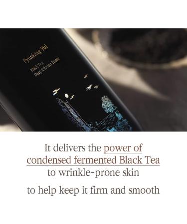 Pyunkang Yul Black Tea Deep Infusion Toner 130ml for Anti-Aging with Hyaluronic Acid and Ceramide - Korean K Beauty Toner for Women; Fine Line Care for Firm, Bright Skin - Buy Online on GoSupps.com