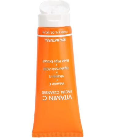 Qukaim Hydrating Foam Vitamin C Facial Cleanser 118ML Moisturizing Face Wash Exfoliating Foam Daily Hydrating Skin Cleanser - Buy Online on GoSupps.com