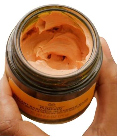 TheBodyShop Pumpkin Instant Radiance Mask for all SKIN Types 75 ml Golden - Buy Online on GoSupps.com