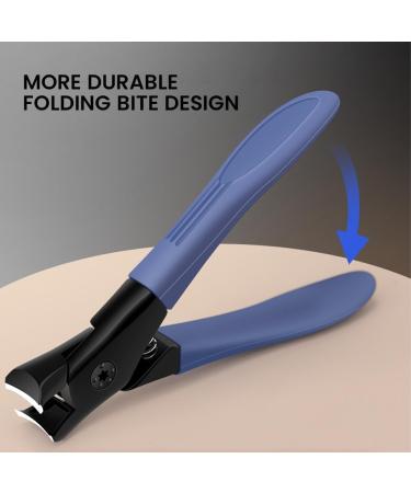 SHSHbuy Nail Clippers Professional Foot Clipper in Precision Stainless Steel Nail Clipper for Thick Nails Men and Women Elderly Adults - Buy Online on GoSupps.com