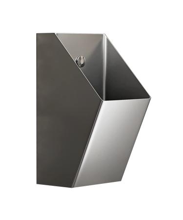 Inodoro moderno para ba o montado en la pared de Acero inoxidable 304 sensores autom ticos descarga eficiente inodoros verticales dom sticos drenaje comercial peque o Silvery