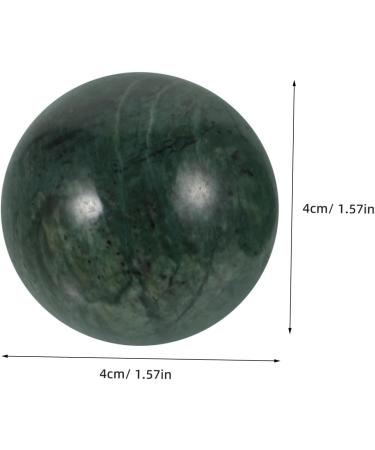 Healeved 4-Piece Jade Fitness Handball Massage Balls - Premium Health Massage Tool for Exercises - Green 4.00x4.00cm - Buy Online on GoSupps.com